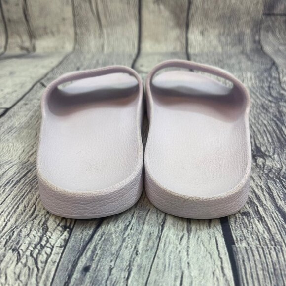 Adidas Adilette Aqua Slides Lavender Purple Women's Size 6 Slip On Sandals - Picture 4 of 9